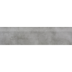 STOPNICA FREZOWANA NATURALNA MIRADOR 13 CIEMNOSZARY 119,7x29,7x0,85 GAT.1 (P.67719)