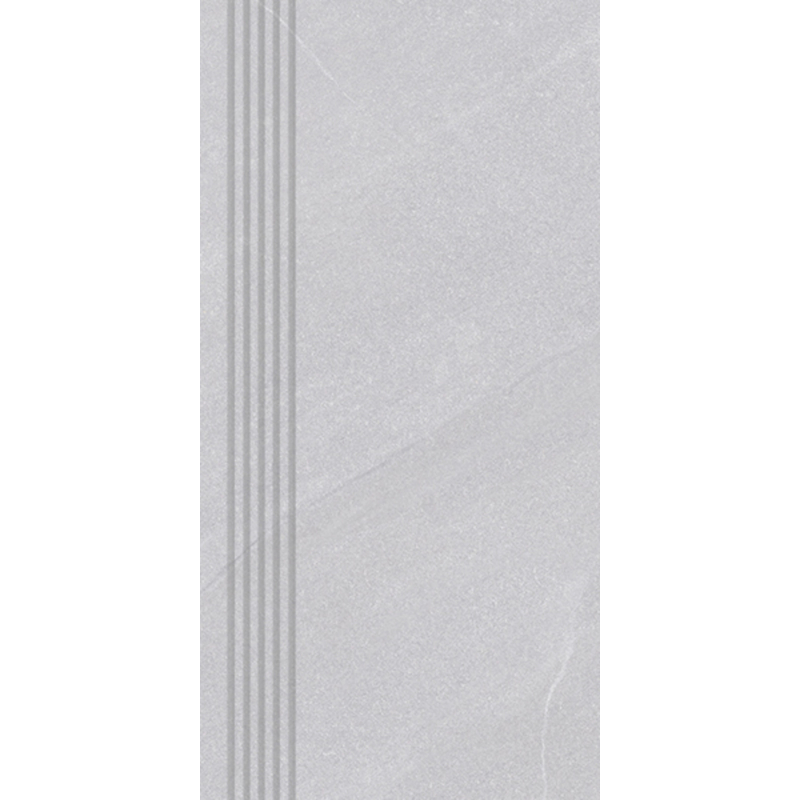 STOPNICA FREZOWANA NATURALNA STONEHENGE 10 JASNOSZARY 59,7x29,7x0,8 GAT.1 (P.67729)
