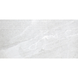 STOPNICA FREZOWANA NATURALNA STONEHENGE 10 JASNOSZARY 59,7x29,7x0,8 GAT.1 (P.67729)