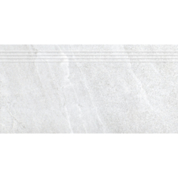 STOPNICA FREZOWANA NATURALNA STONEHENGE 10 JASNOSZARY 59,7x29,7x0,8 GAT.1 (P.67729)