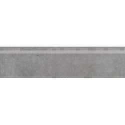 STOPNICA FREZOWANA NATURALNA GEOTEC 13 CIEMNOSZARY 119,7x29,7x0,8 GAT.1 (P.67751)