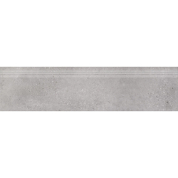STOPNICA FREZOWANA NATURALNA GEOTEC 12 SZARY 119,7x29,7x0,8 GAT.1 (P.67755)
