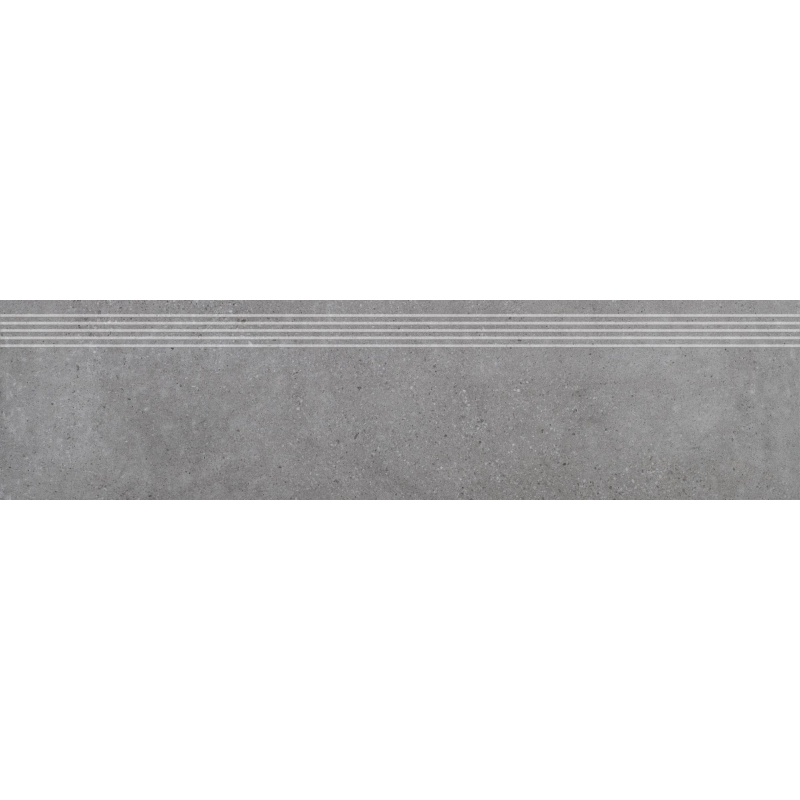 STOPNICA FREZOWANA PÓŁPOLER GEOTEC 13 CIEMNOSZARY 119,7x29,7x1 GAT.1 (P.67801)