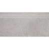 STOPNICA FREZOWANA PÓŁPOLER GEOTEC 12 SZARY 59,7x29,7x0,85 GAT.1 (P.67803)