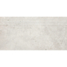 STOPNICA FREZOWANA PÓŁPOLER GEOTEC 10 JASNOSZARY 59,7x29,7x0,85 GAT.1 (P.67809)