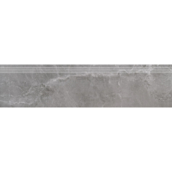 STOPNICA FREZOWANA NATURALNA TIOGA 13 CIEMNOSZARY 119,7x29,7x0,8 GAT.1 (P.67825)