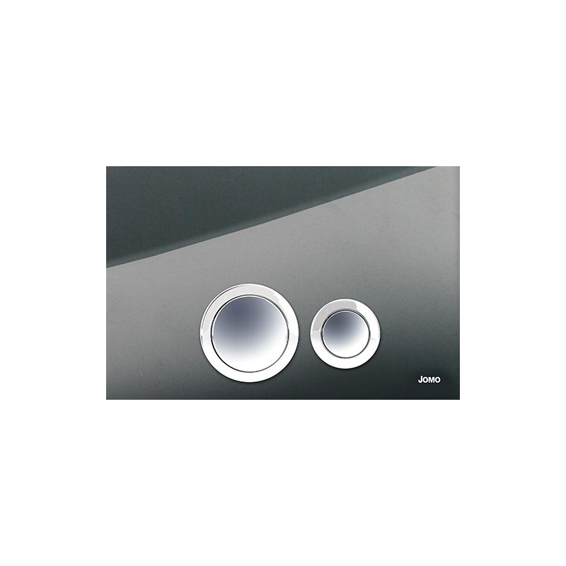 PRZYCISK ELEGANCE 2.0 SZKŁO CZARNE WERIT 167-35009005-00