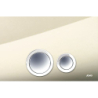PRZYCISK ELEGANCE 2.0 SZKŁO DYMIONE BRĄZ WERIT 167-35001902-00