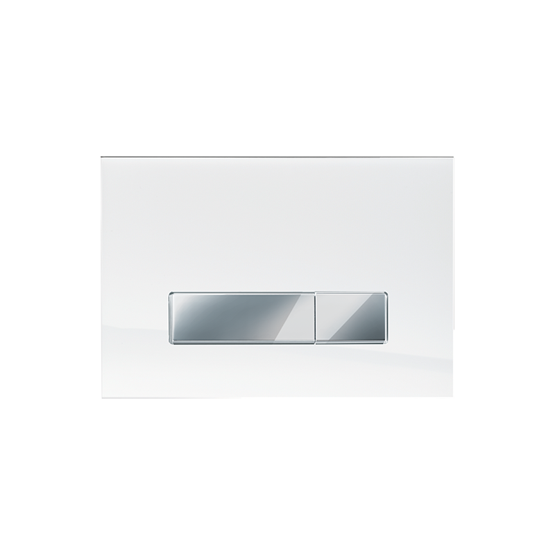 PRZYCISK AMBIENTE SZKŁO BIAŁE MATOWE CH/CH WERIT 102-000000117/167-33001180-00