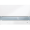 PRZYCISK EXCLUSIVE 2.0 BIAŁY/CHROM MATOWY WERIT 102-000000139/167-34000130-00