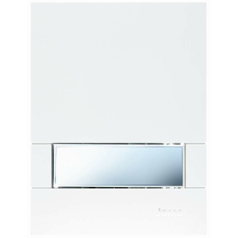 PRZYCISK EXCLUSIVE URM-K PISUAR BIAŁY/CHROM POŁYSK WERIT 102-000000322/167-60000136-00