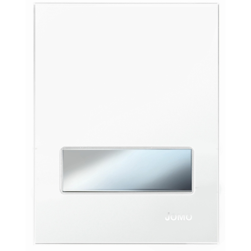 PRZYCISK EXCLUSIVE URM-G PISUAR,SZKŁO BIAŁE MATOWE CH-POŁYSK WERIT 102-000000350/167-61001180-00