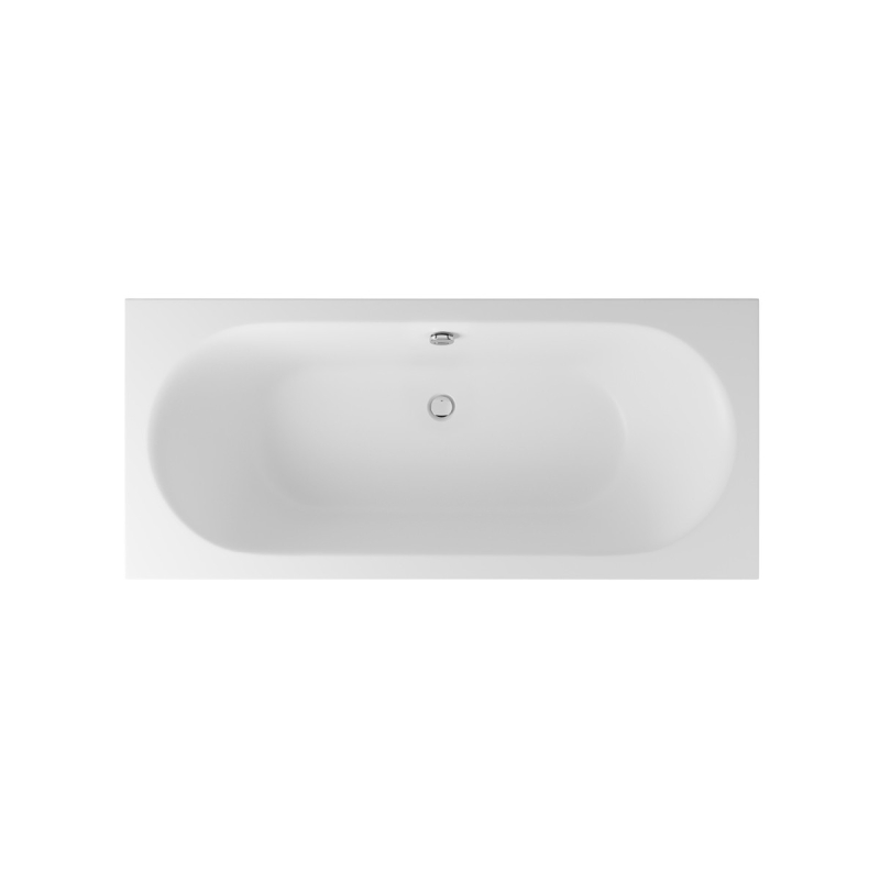 Oceana Slim wanna prostokątna 160X75 cm, EXCELLENT WAEX.OCE16WHMS