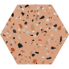 ABSTRACT CAMEL HEXAGON MAT 20X24 (P.69027)