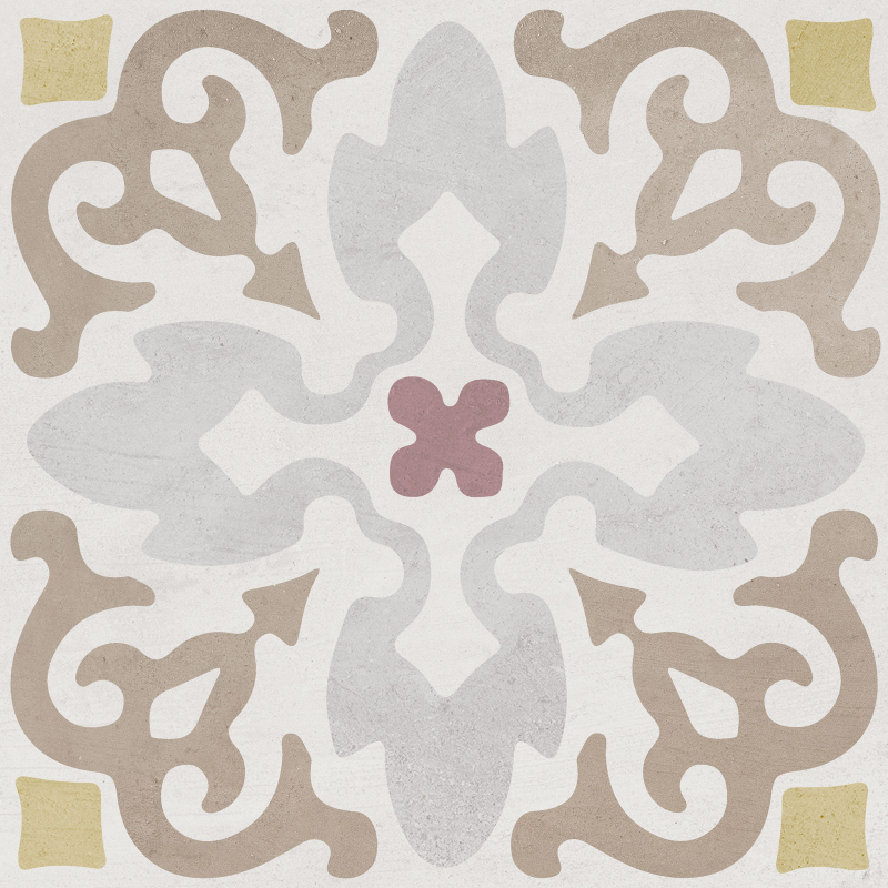 FAUNA GREIGE MAT 22,3X22,3 (P.69037)