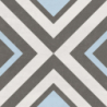 MAORI BLACK MAT 22,3X22,3 (P.69043)