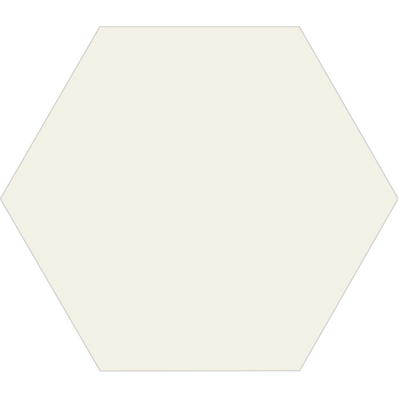 MAGIC WHITE HEXAGON MAT 20X24 (P.69143)