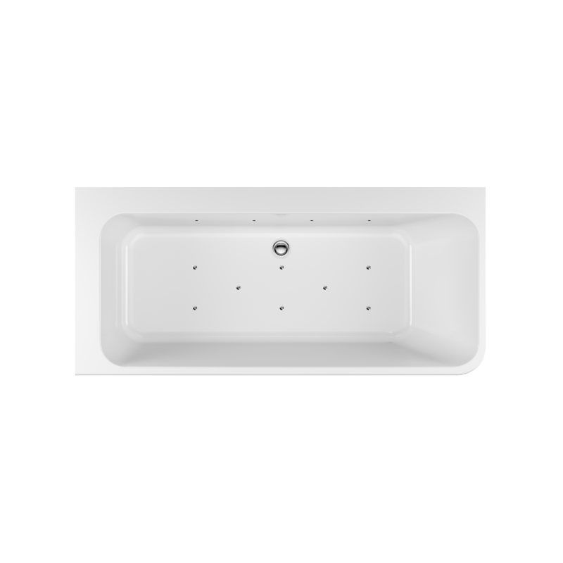 Hydromasaż Inspire Air z wanną narożną Lila 2.0, 160 cm, lewą EXCELLENT WAEX.LIL2.INSPAIR160LWHN