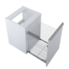 KOMODA LOFTY 50 Z KOSZEM CARGO WHITE HG ELITA 167029 / RE080500028060