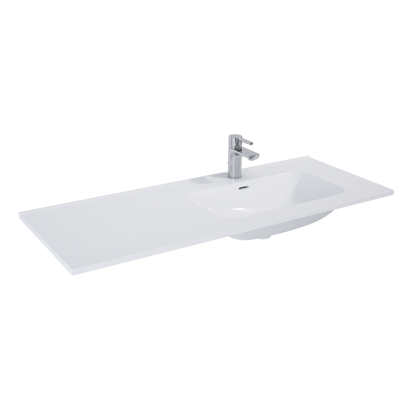 UMYWALKA SKAPPA 120 PRAWA (40+80), CERAM WHITE HG ELITA 145925 / RE041205168060