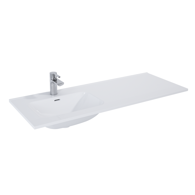 UMYWALKA SKAPPA 120 LEWA (60+60), CERAM WHITE HG ELITA 145955 / RE041204068060