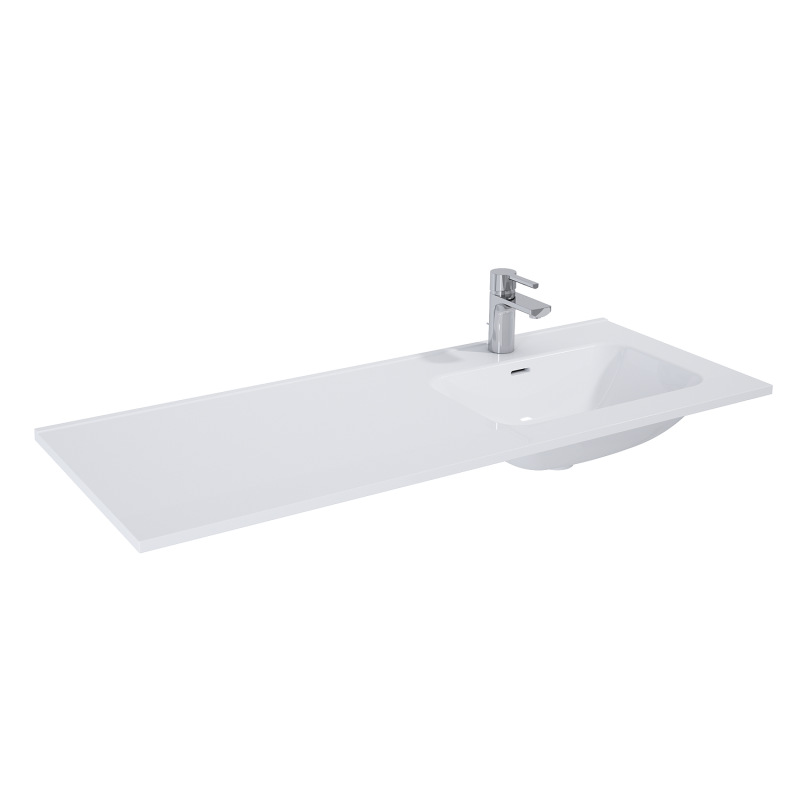 UMYWALKA SKAPPA 120 PRAWA (60+60), CERAM WHITE HG ELITA 145965 / RE041205068060