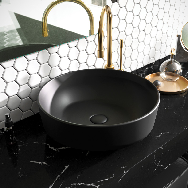 UMYWALKA NABLATOWA LORCA BLACK MAT ELITA 145084 / RE040420047160