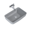 UMYWALKA NABLATOWA NOMIA LIGHT GREY MAT ELITA RE040500055870