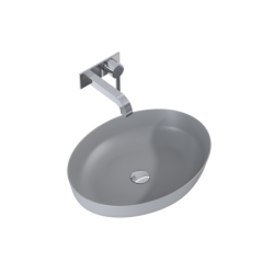 UMYWALKA NABLATOWA RIKA LIGHT GREY MAT ELITA RE040520085870