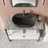 UMYWALKA NABLATOWA BABETTE 62x41 BLACK MAT ELITA 145101 / RE040620017160