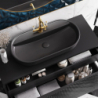 UMYWALKA NABLATOWA BABETTE 82x42 BLACK MAT ELITA 145105 / RE040820017160