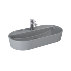 UMYWALKA NABLATOWA BABETTE 82x42 LIGHT GREY MAT ELITA RE040820015870