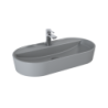 UMYWALKA NABLATOWA BABETTE 82x42 LIGHT GREY MAT ELITA RE040820015870