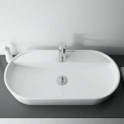 UMYWALKA NABLATOWA BABETTE 82x42 CERAM WHITE HG ELITA 145109 / RE040820018060