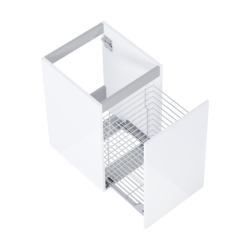 KOMODA LOOK 40 Z KOSZEM CARGO WHITE HG ELITA 167309 / RE080402028060