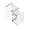 KOMODA LOOK 40 Z KOSZEM CARGO WHITE HG ELITA 167309 / RE080402028060