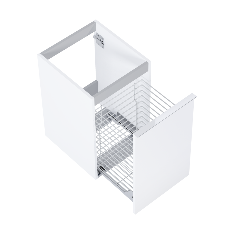 KOMODA LOOK 40 Z KOSZEM CARGO WHITE MATT ELITA 167608 / RE080402025290