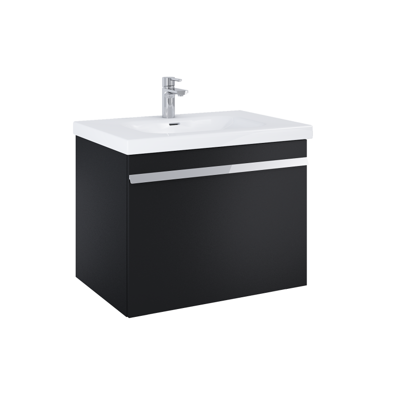 SZAFKA MOODY 70 1S+1S BLACK MATT ELITA 167685 / RE010700037160