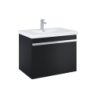 SZAFKA MOODY 70 1S+1S BLACK MATT ELITA 167685 / RE010700037160