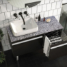 SZAFKA MOODY 70 1S+1S BLACK MATT ELITA 167685 / RE010700037160
