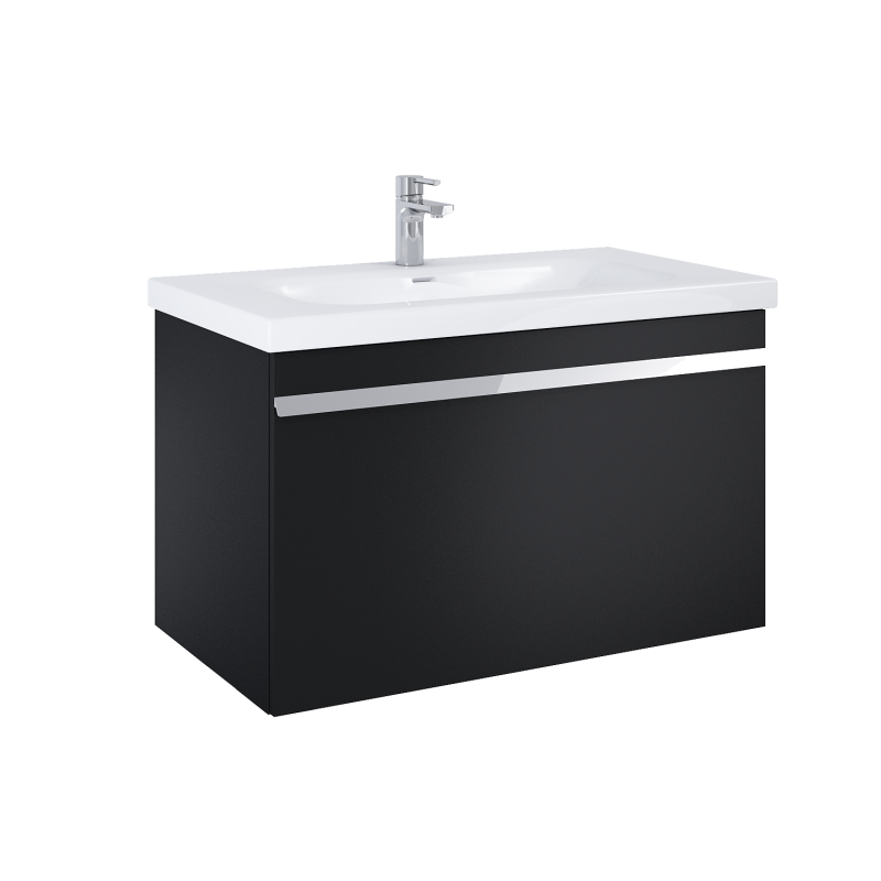 SZAFKA MOODY 90 1S+1S BLACK MATT ELITA 167687 / RE010900037160