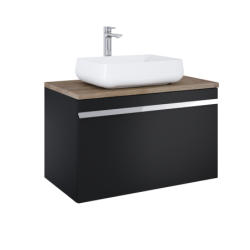 SZAFKA MOODY 90 1S+1S BLACK MATT ELITA 167687 / RE010900037160