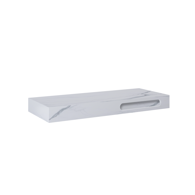 KONSOLA MARMUR CALACATTA 120/46/12 WHITE MATT ELITA 167487 / RE101200045290