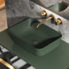 KOREK UMYWALKOWY KLIK-KLAK FOREST GREEN MATT ELITA 168280 / RE090000017010