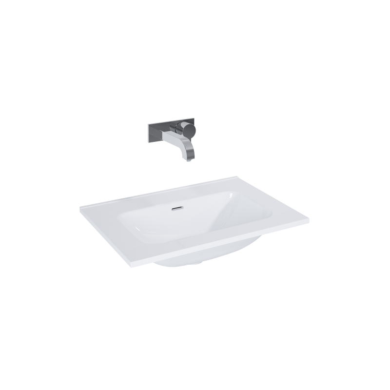 UMYWALKA SKAPPA 60 BEZ OTWORU, CERAMICZNA WHITE HG ELITA 146031 / RE040600068060