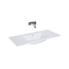 UMYWALKA SKAPPA 100 BEZ OTWORU, CERAMICZNA WHITE HG ELITA 146033 / RE041000068060