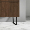 NOGA MOODY BLACK MATT, KOMPLET 2 SZT ELITA 168288 / RE160270037160