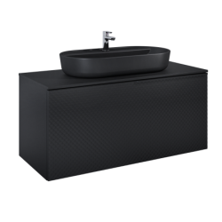 SZAFKA GLAM 120 1S + 1S BLACK MATT ELITA 168388 / RE011200167160
