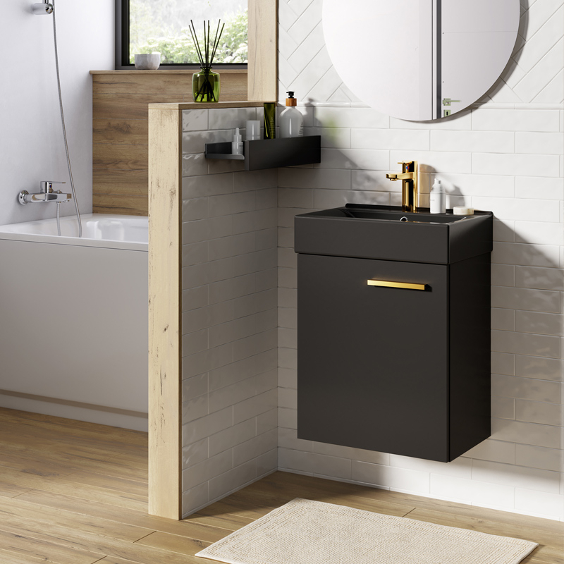 SET TINY 45 1D BLACK MATT (UM. BLACK) ELITA 168300 / RE020450157160