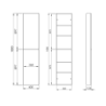 SŁUPEK FOR ALL 40 2D (12,6) ANTHRACITE HG ELITA 168327 / RE030400066610